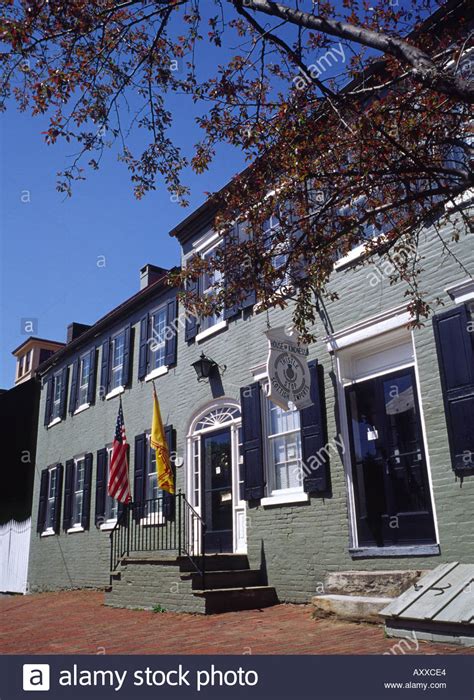 Georgische Häuser Von Annapolis, Maryland